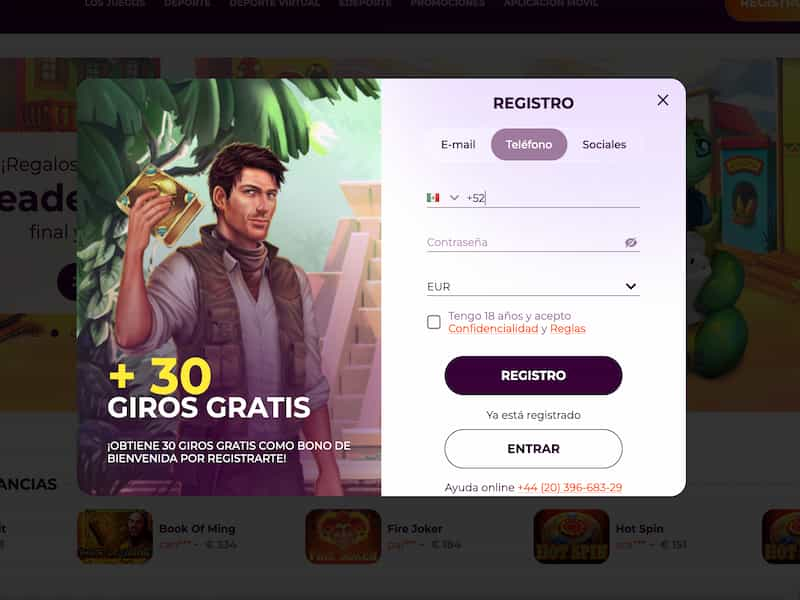 Registro en el Casino en Línea AllRight por Teléfono